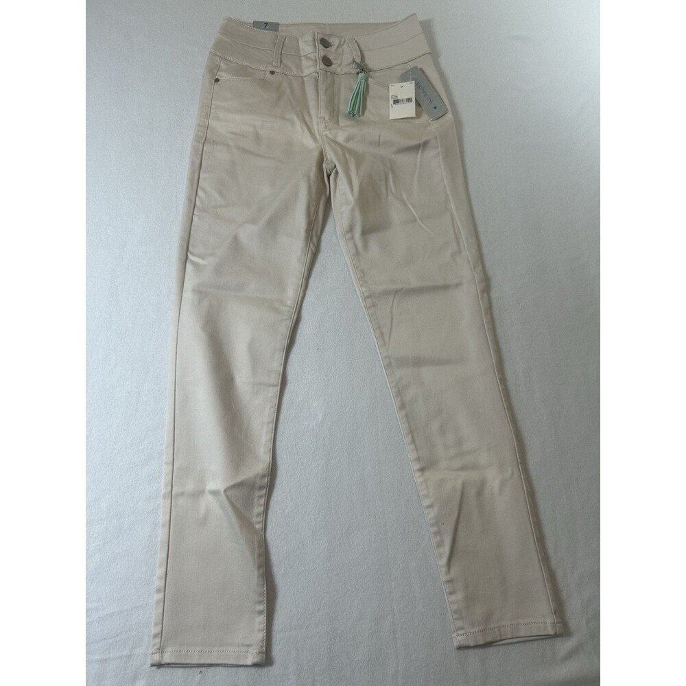 Saphire Ink Women's Jeans Size 7 Light Brown Straight Leg NEW 293